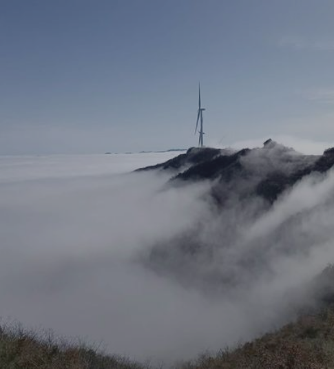 江西修水縣眉毛山50MW風電場項目